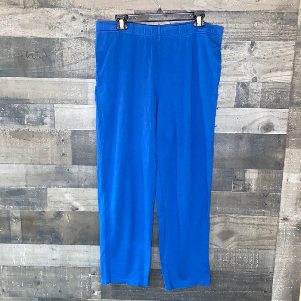 Nice Blue Laura Scott Wide Leg Pants